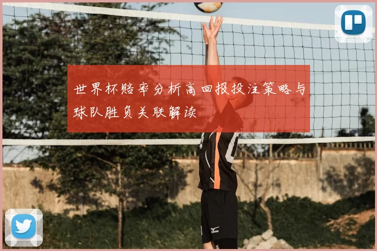 世界杯赔率分析高回报投注策略与球队胜负关联解读