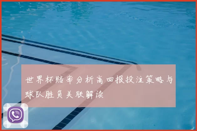 世界杯赔率分析高回报投注策略与球队胜负关联解读