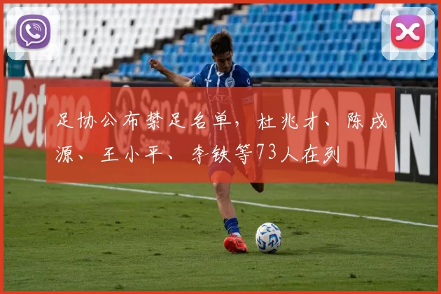 足协公布禁足名单，杜兆才、陈戌源、王小平、李铁等73人在列